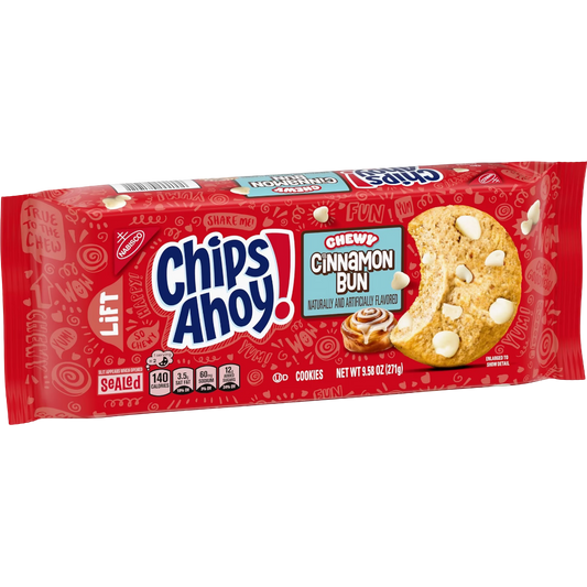 CHIPS AHOY! Chewy Cinnamon Bun Cookies, 9.58 oz