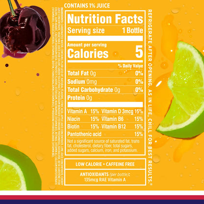 Sparkling Ice Naturally Flavored Sparkling Water, Cherry Limeade, 17 fl oz