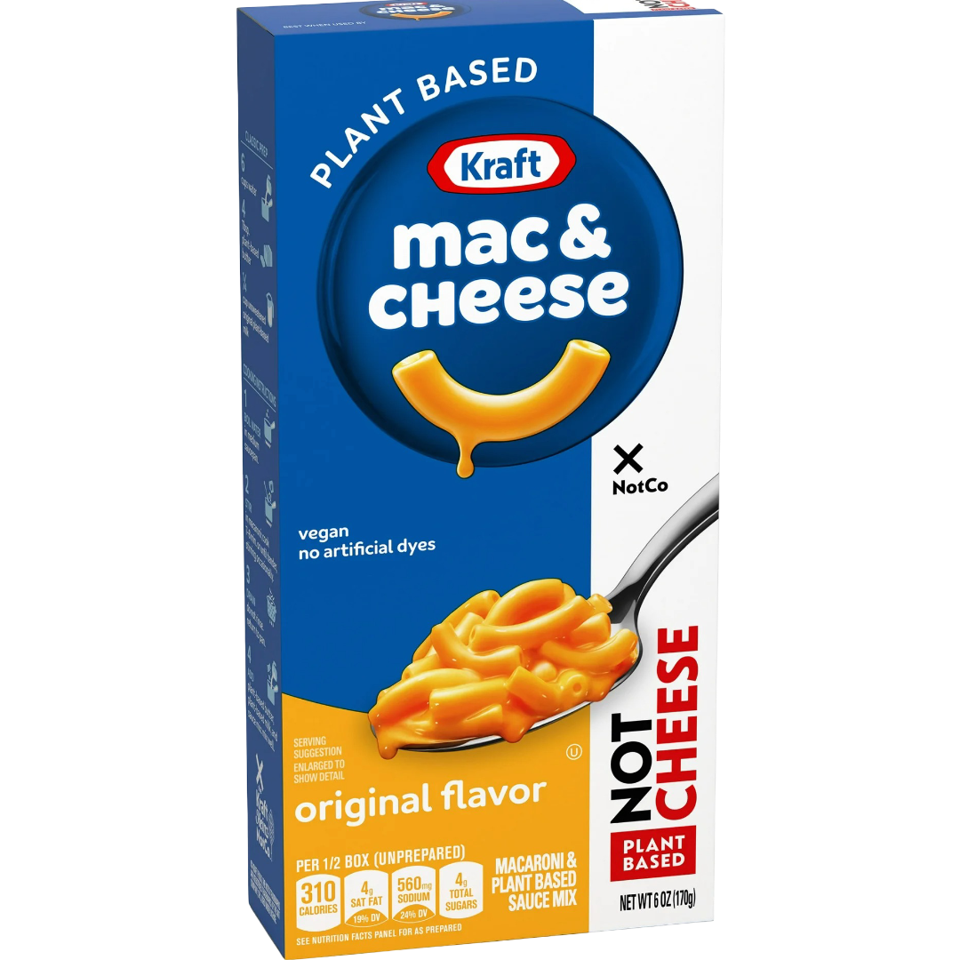 Kraft NotCo Original Flavor Plant Based Mac & Cheese, 6 oz