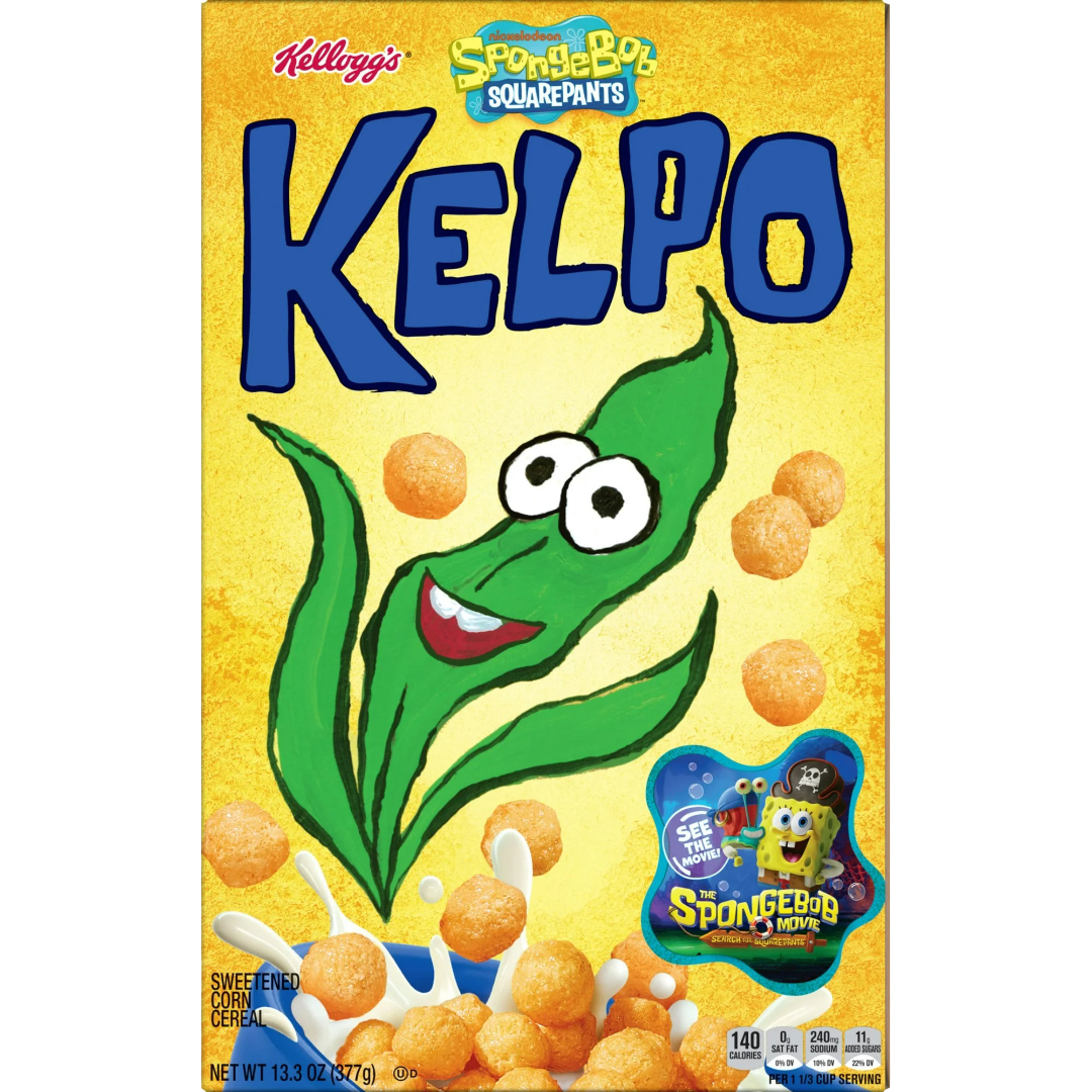 Kellogg’s The SpongeBob Movie: Search for SquarePants Breakfast Cereal 13.3oz