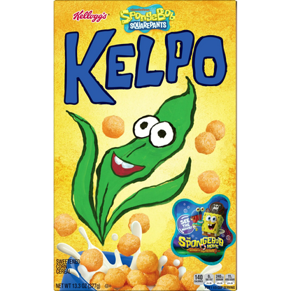 Kellogg’s The SpongeBob Movie: Search for SquarePants Breakfast Cereal 13.3oz