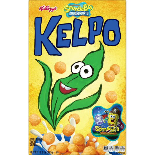 Kellogg’s The SpongeBob Movie: Search for SquarePants Breakfast Cereal 13.3oz