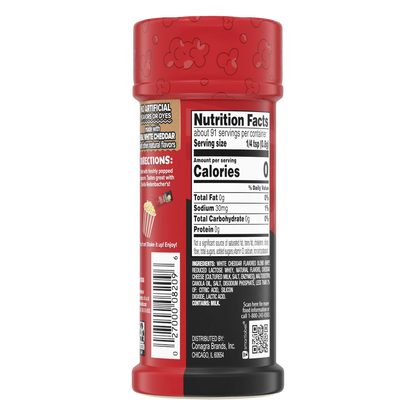 Orville Redenbacher's White Cheddar Flavored Popcorn Seasoning, 2.6oz