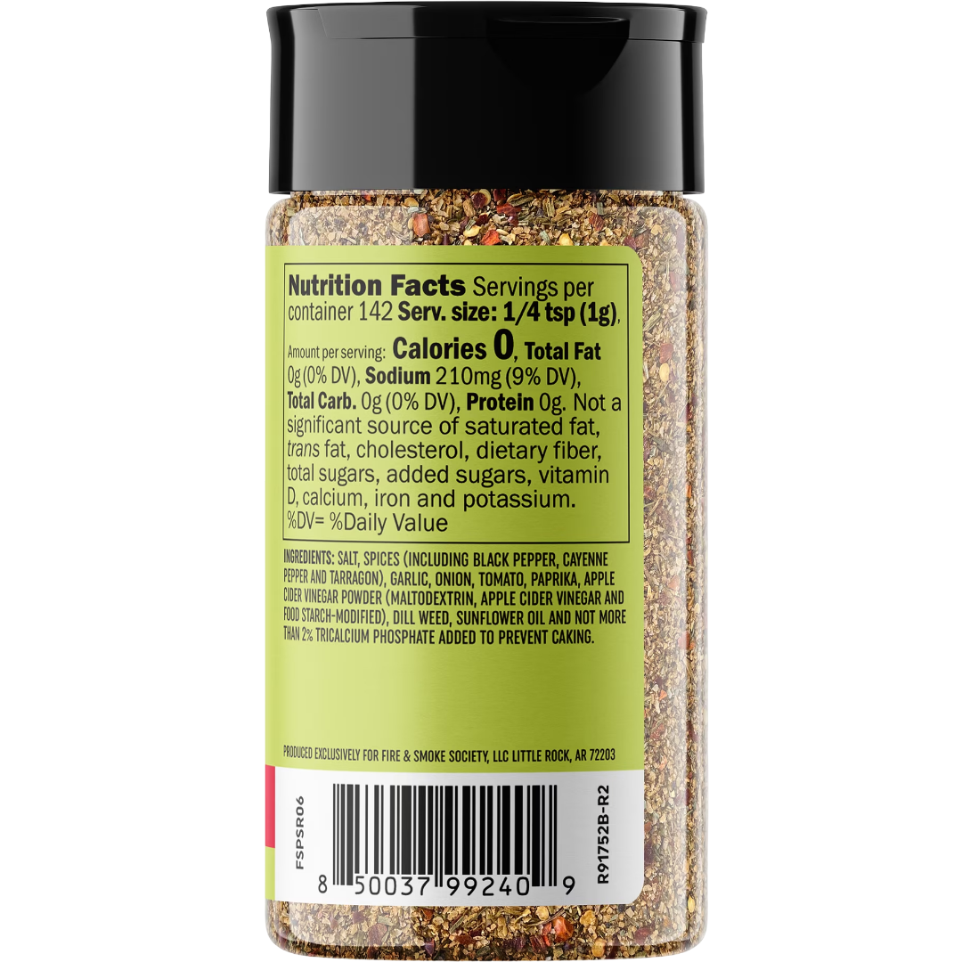 Fire & Smoke Society Potato Slayer Vegetable Seasoning Blend, 5 oz