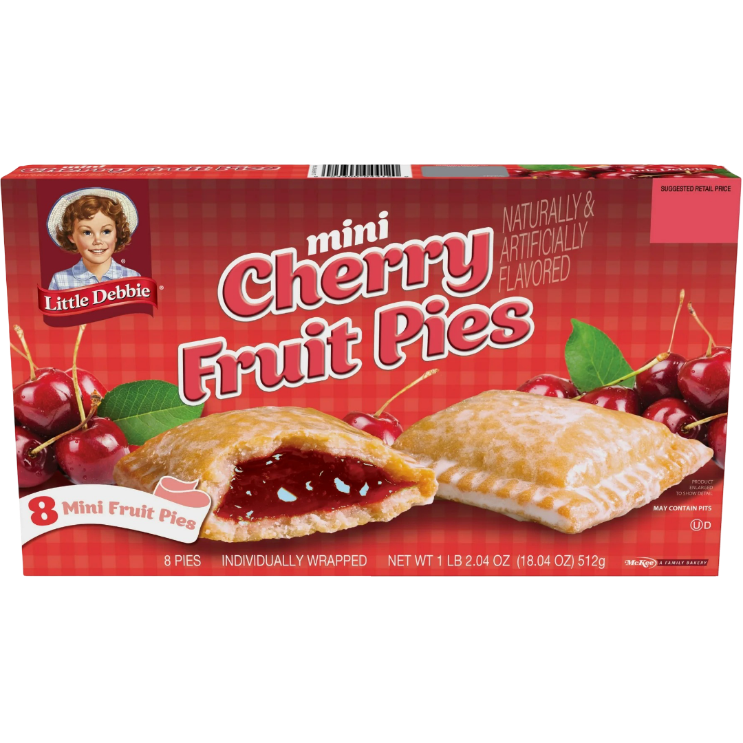 Little Debbie Cherry Fruit Pies, 18.04 oz