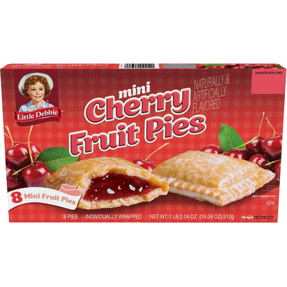 Little Debbie Cherry Fruit Pies, 18.04 oz