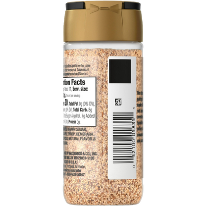 McCormick Maple Brown Sugar Finishing Sugar, 3.09oz