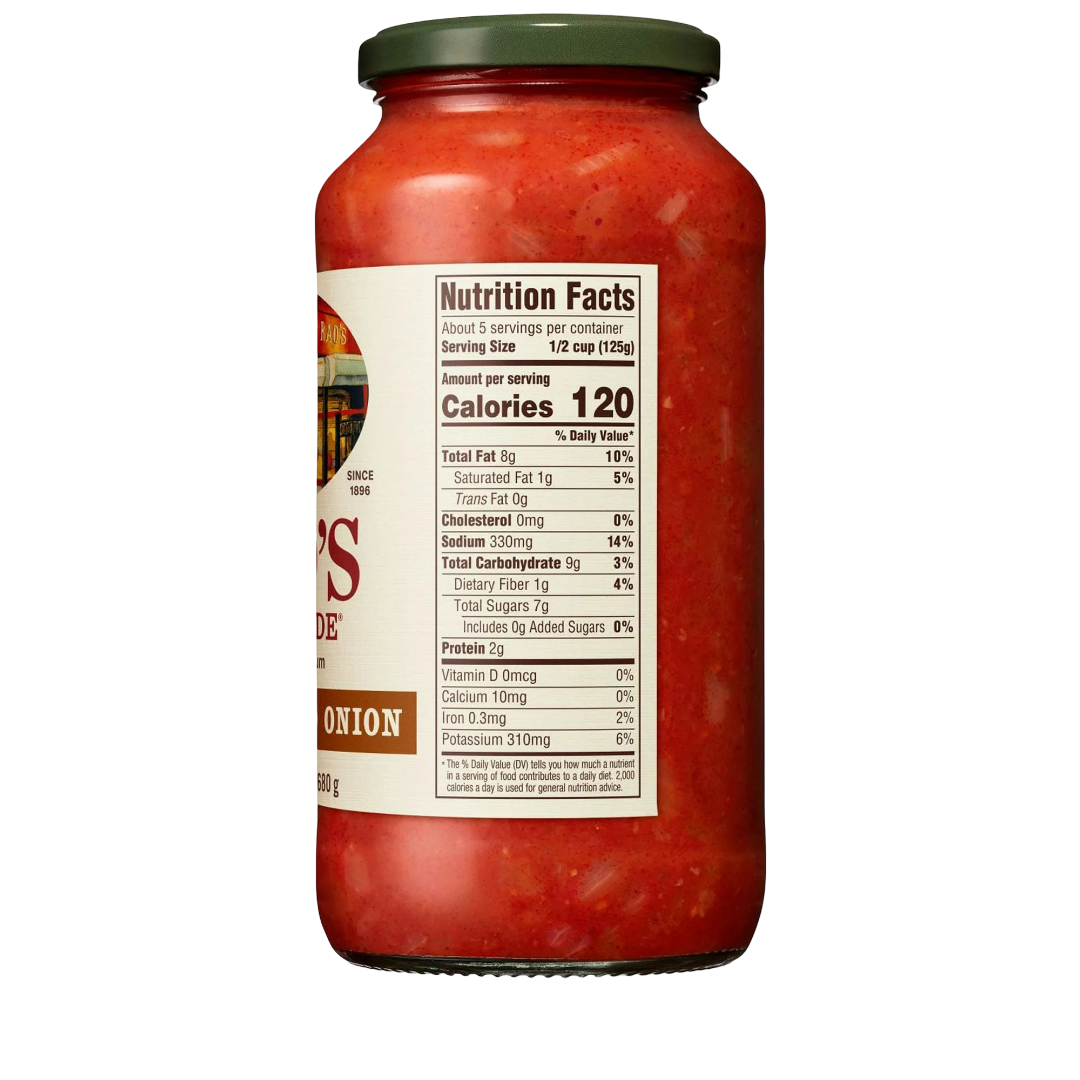 Rao's Homemade Caramelized Onion Pasta Sauce, 24oz