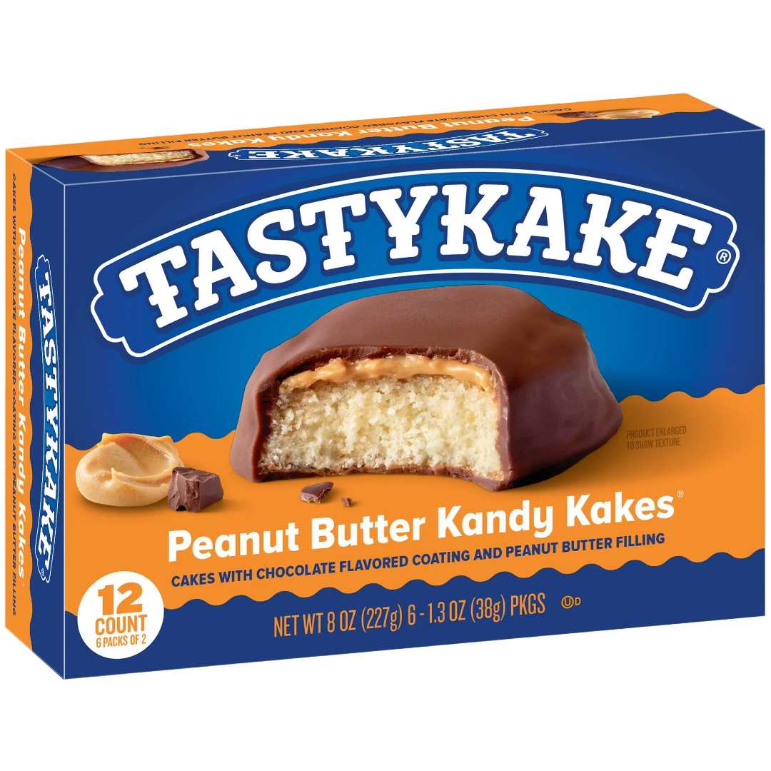 Tastykake Chocolate Peanut Butter Kandy Kakes, 8 oz