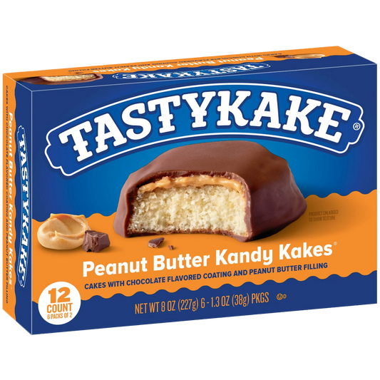 Tastykake Chocolate Peanut Butter Kandy Kakes, 8 oz