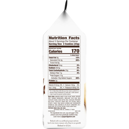 Pepperidge Farm Milano Milk Chocolate Cookies, 6oz