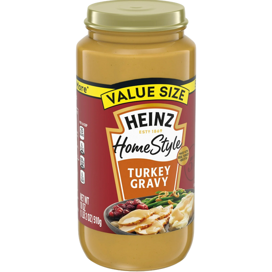Heinz HomeStyle Turkey Gravy Value Size, 18oz