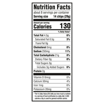 RITZ Toasted Chips Original Crackers, 8.1oz