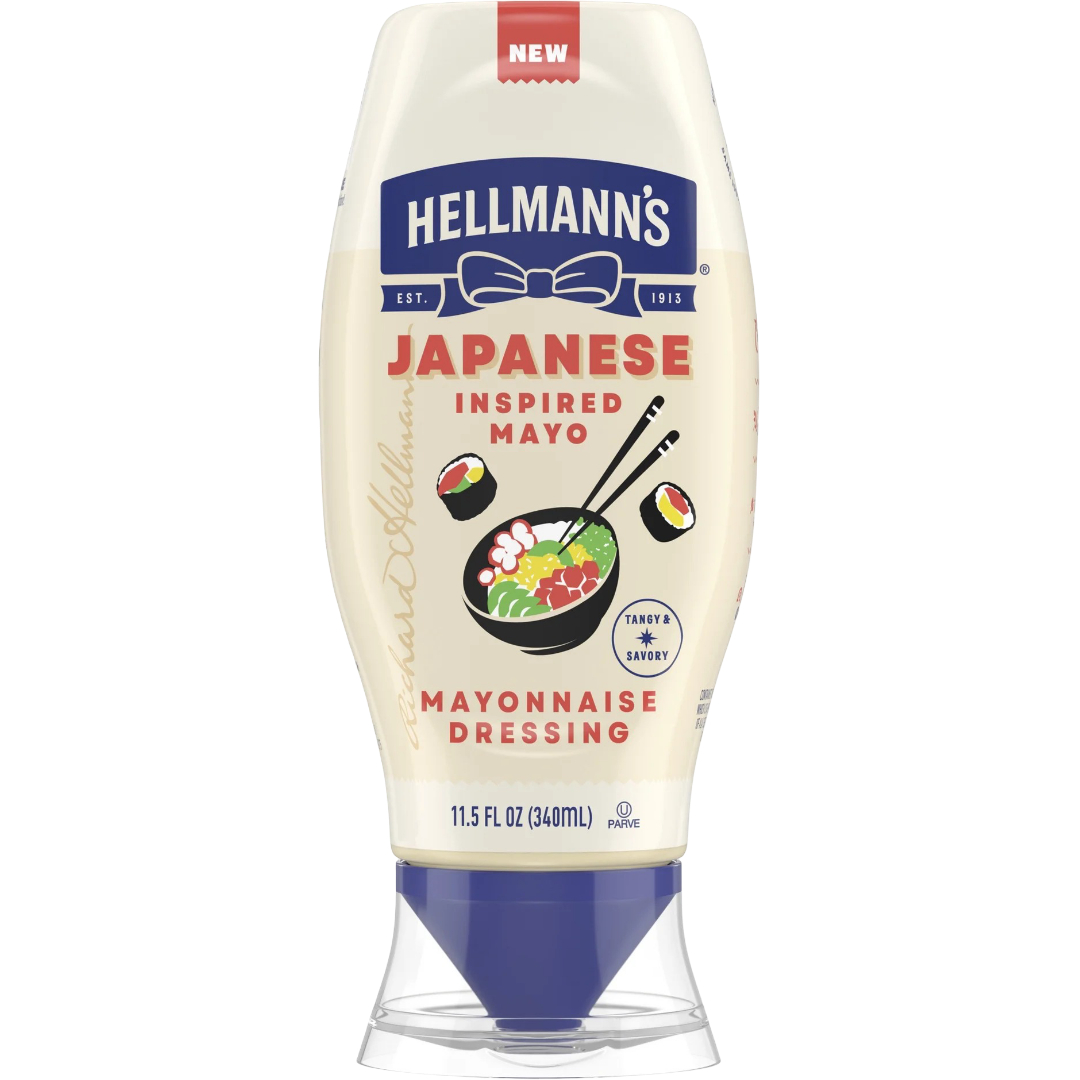 Hellmann's Japanese Inspired Tangy & Savory Mayo Mayonnaise Dressing, 11.5 fl oz