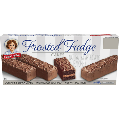 Little Debbie Frosted Fudge Cakes, 12 oz