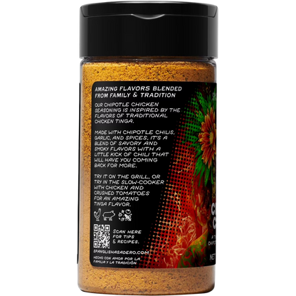 Spanglish Asadero Chipotle Chicken Seasoning Blend, 5.4 oz