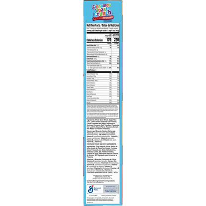 Cinnamon Toast Crunch Mexican Style Hot Chocolate Family Size Cereal, 18.8 oz
