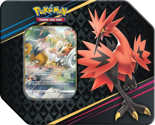 Pokémon TCG: Crown Zenith Tin (Galarian Zapdos)