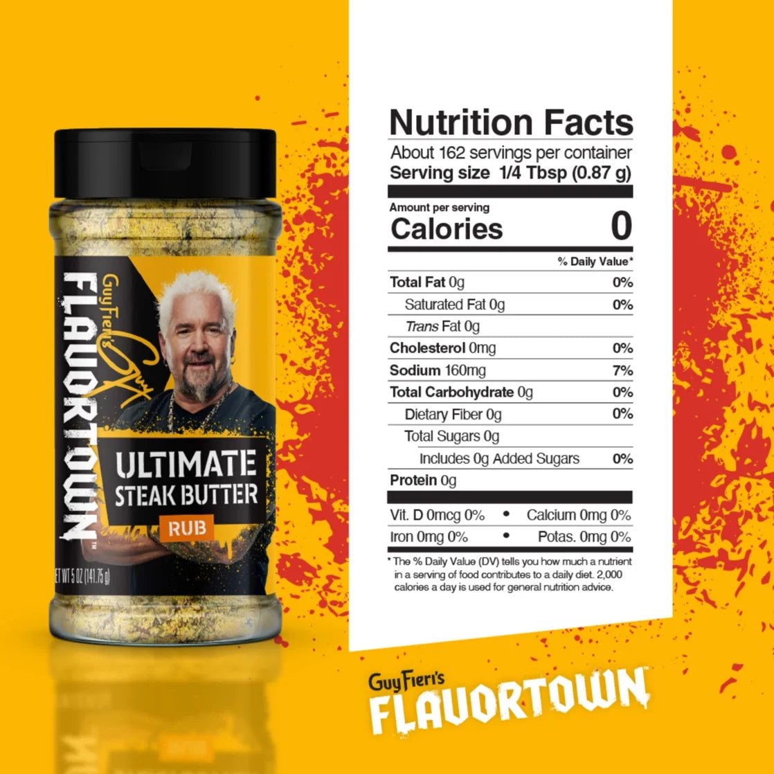 Guy Fieri's Flavortown Ultimate Steak Butter Rub 5 oz