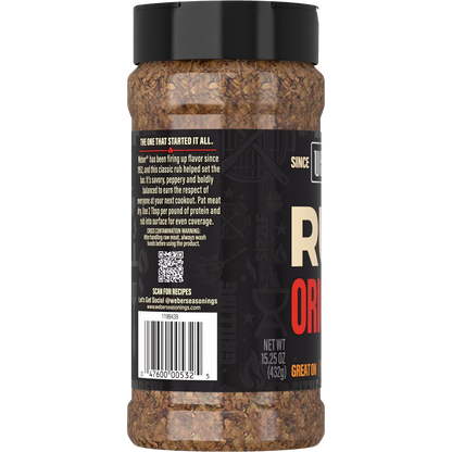 Weber Dry Smoking Rub Seasoning, 15.25oz
