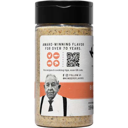 Kinder's Big Bold Chicken Seasoning Blend with Tangy Citrus, Garlic, and Peppers, 6.6 oz