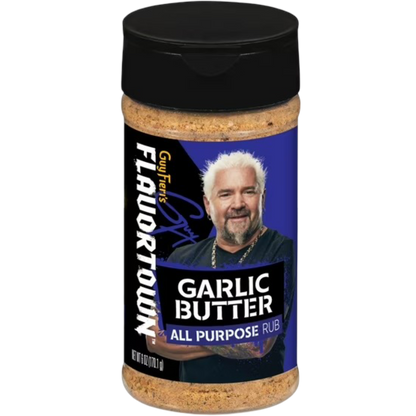 Guy Fieri's Flavortown All Purpose Garlic Butter Rub Seasoning 6 oz