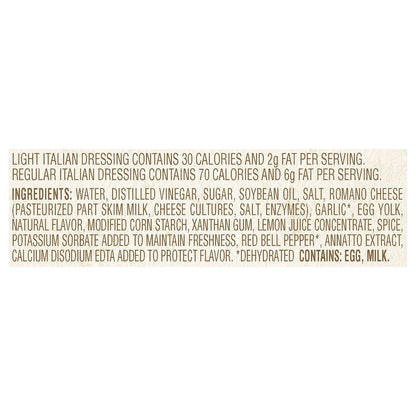 Olive Garden Light Italian Dressing, 16 fl oz