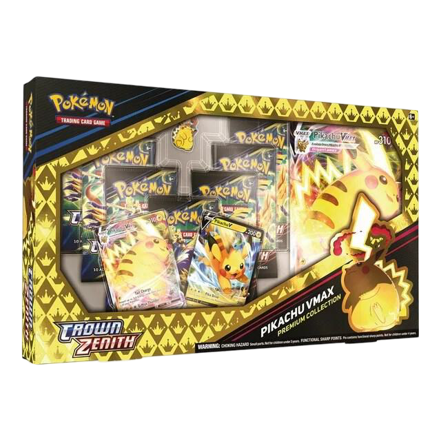 Pokemon TCG: Picachu VMAX Premium Collection Crown Zenith