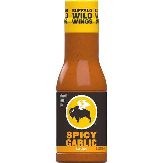 Buffalo Wild Wings Spicy Garlic Buffalo Sauce, 12 oz