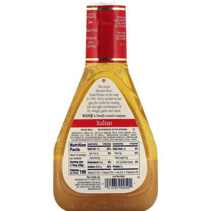 Ken's Italian Dressing & Marinade, 16 fl oz