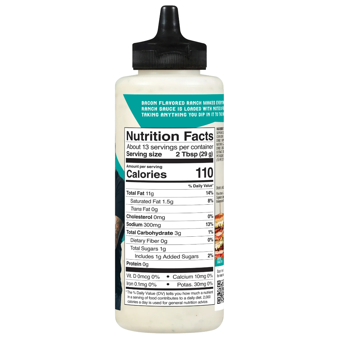 Guy Fieri's Flavortown Bacon Ranch Sauce 12 oz