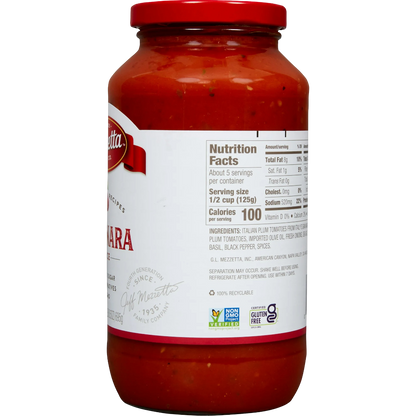 Mezzetta Family Recipes Marinara Sauce 24 fl oz