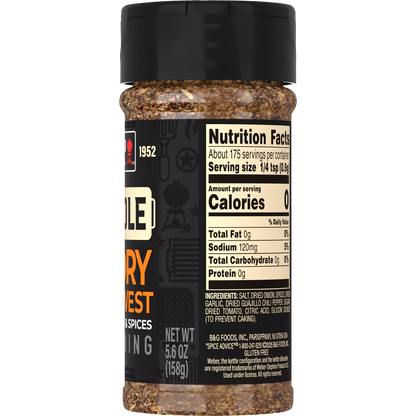 Weber Griddle Savory Southwest Spices Seasoning Blend, 5.6 oz