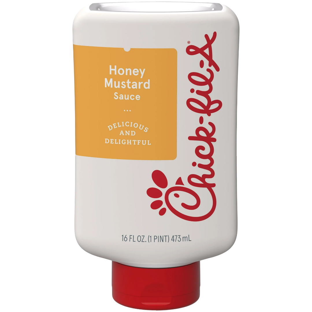Chick-fil-A Honey Mustard Sauce, 16 fl oz Squeeze Bottle