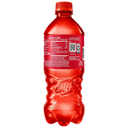 Mountain Dew Code Red Cherry Soda, 20 fl oz
