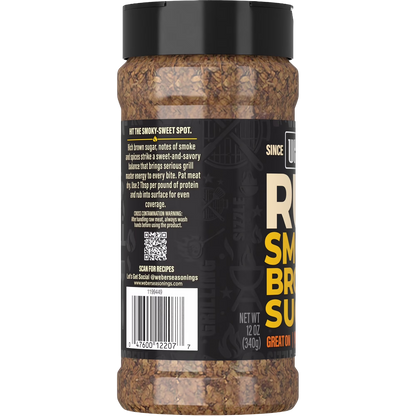Weber Smoky Brown Sugar Dry Rub, 12oz