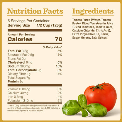 Bertolli Pasta Sauce with Olive Oil & Garlic, Spaghetti Tomato Sauce, 24oz
