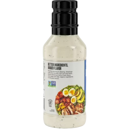 Smash Kitchen Organic Ranch Salad Dressing, 16 fl oz