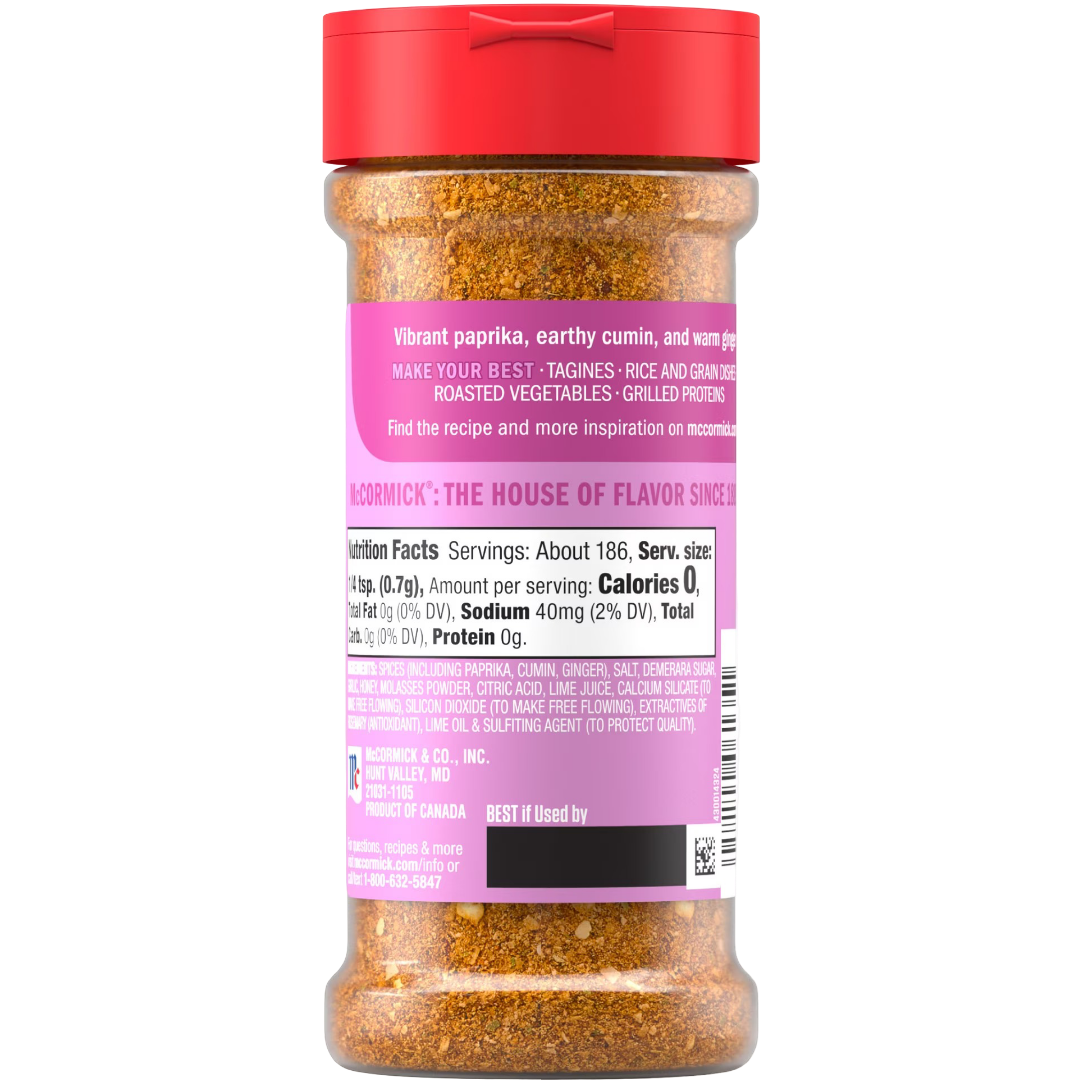 McCormick Moroccan Style Seasoning, 4.62 oz