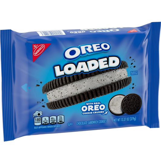 OREO Loaded Chocolate Sandwich Cookies, 13.37 oz