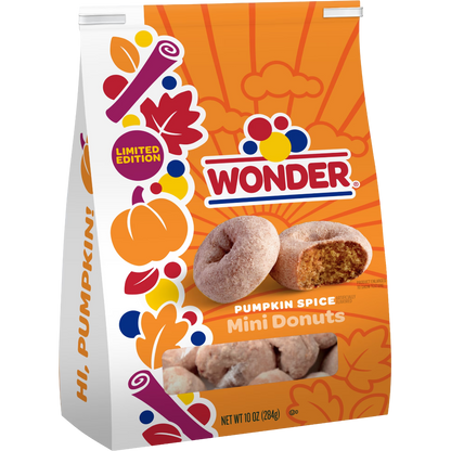 Wonder Pumpkin Spice Flavored Mini Donuts, 10 oz