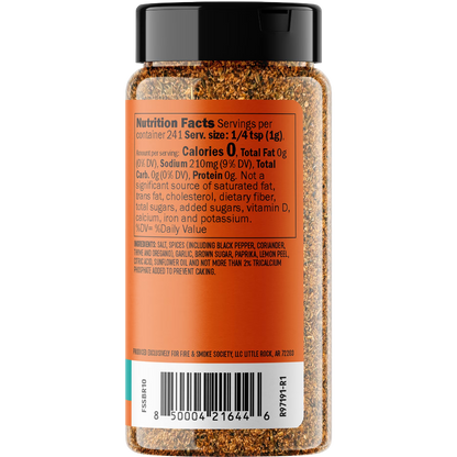 Fire & Smoke Society Super Bird Poultry Seasoning, 8.5 oz