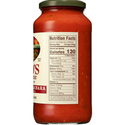Rao's Homemade Sensitive Marinara Pasta Sauce, 24oz