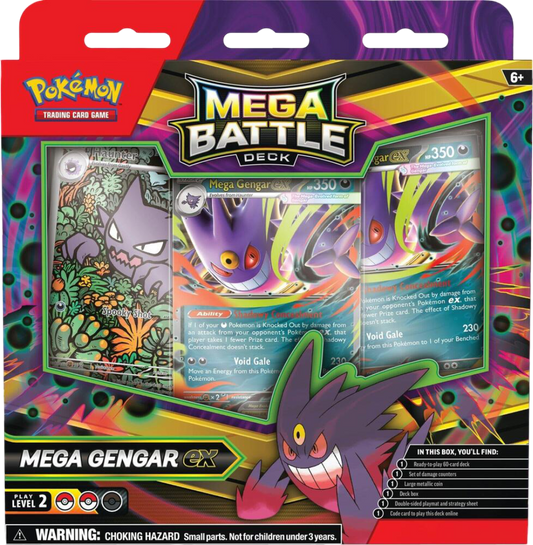 Pokemon TCG: Mega Battle Deck (Mega Gengar ex)
