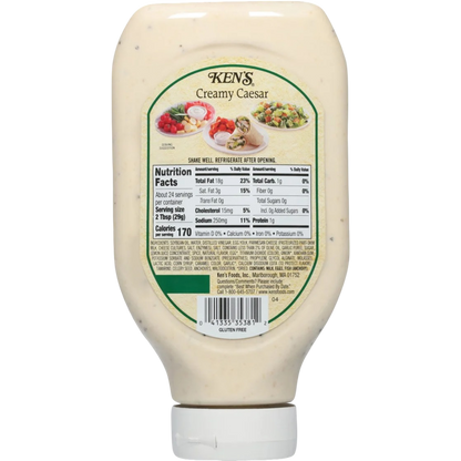 Ken's Steak House Creamy Caesar Dressing, 24 fl oz