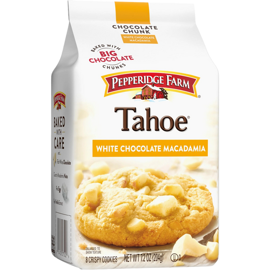 Pepperidge Farm Tahoe Crispy White Chocolate Macadamia Nut Cookies, 7.2oz