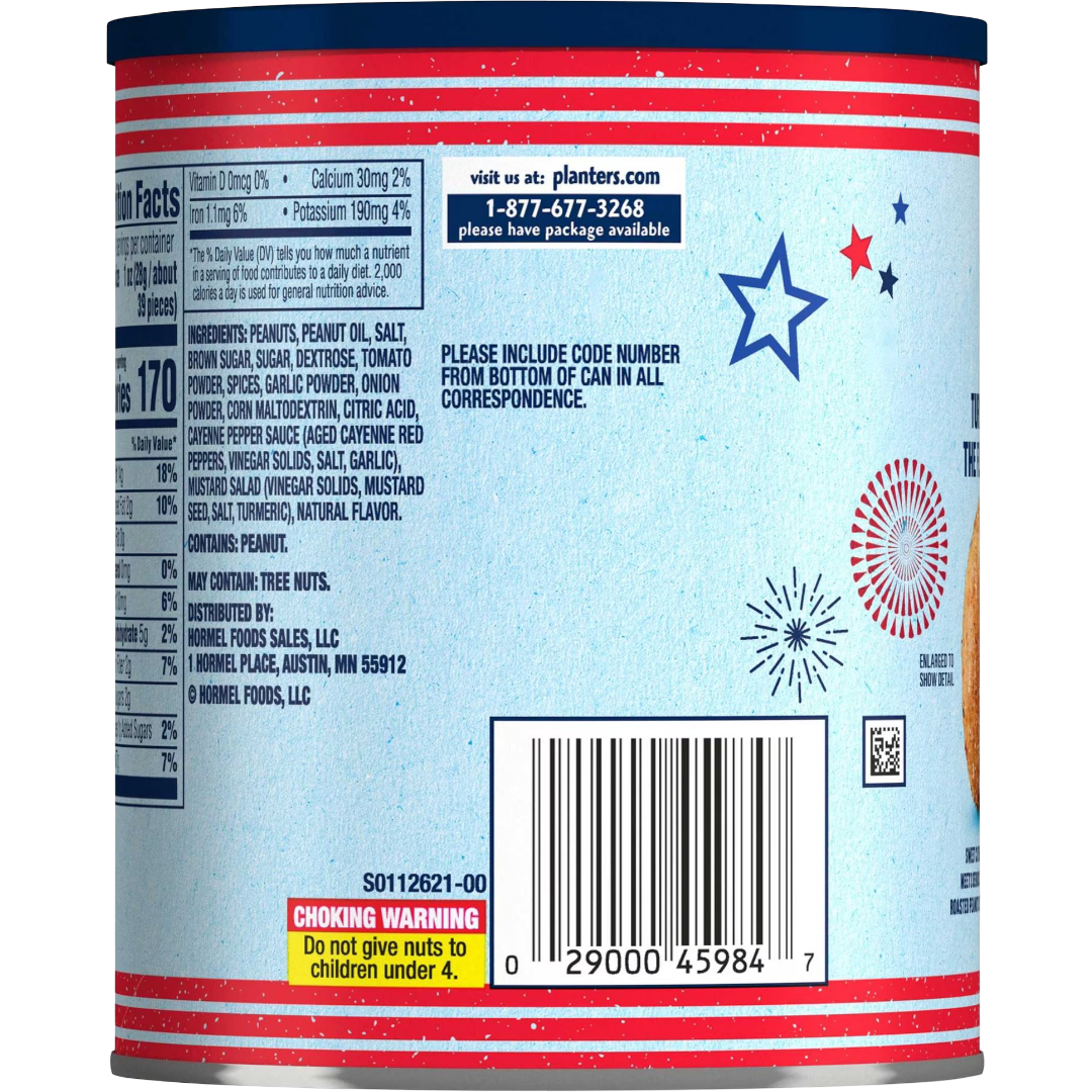 PLANTERS Sweet Cayenne BBQ Peanuts Limited Edition, 14 oz