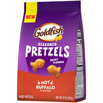 Goldfish Hot Buffalo Seasoned Pretzels, 8 oz