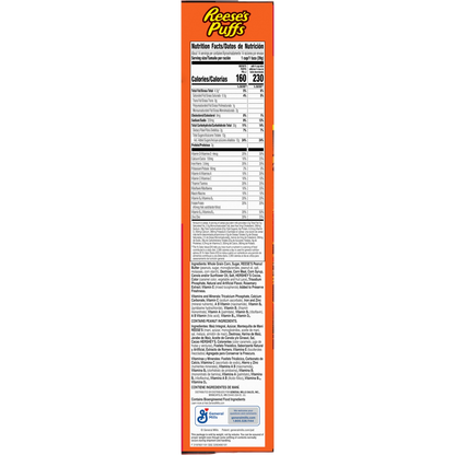 REESE'S PUFFS PB+J Superfan Cereal, Limited Edition, Family Size, 19.7 oz
