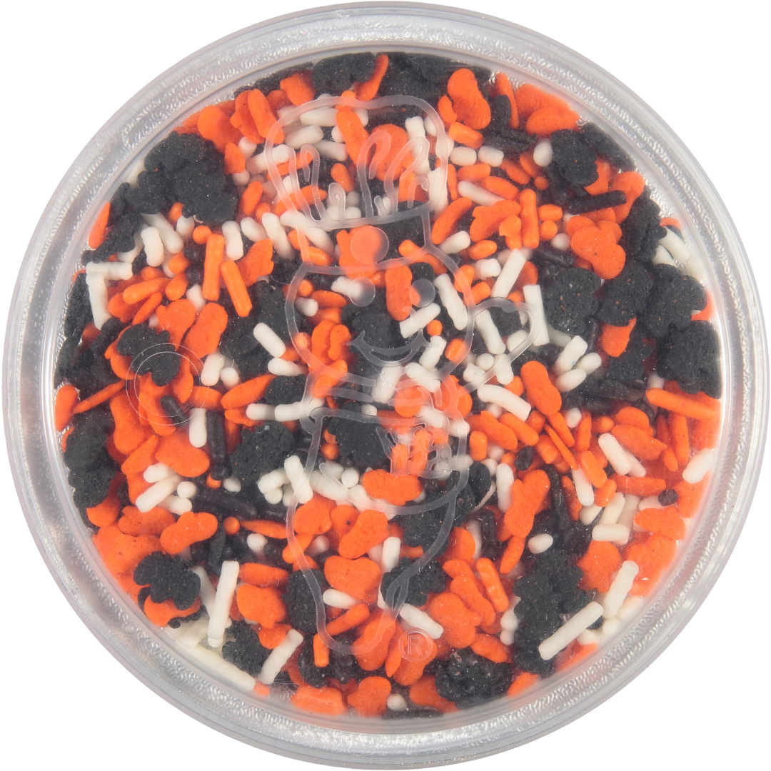 Pillsbury Funfetti Halloween Orange Frosting Vanilla & Sprinkles 15.6oz
